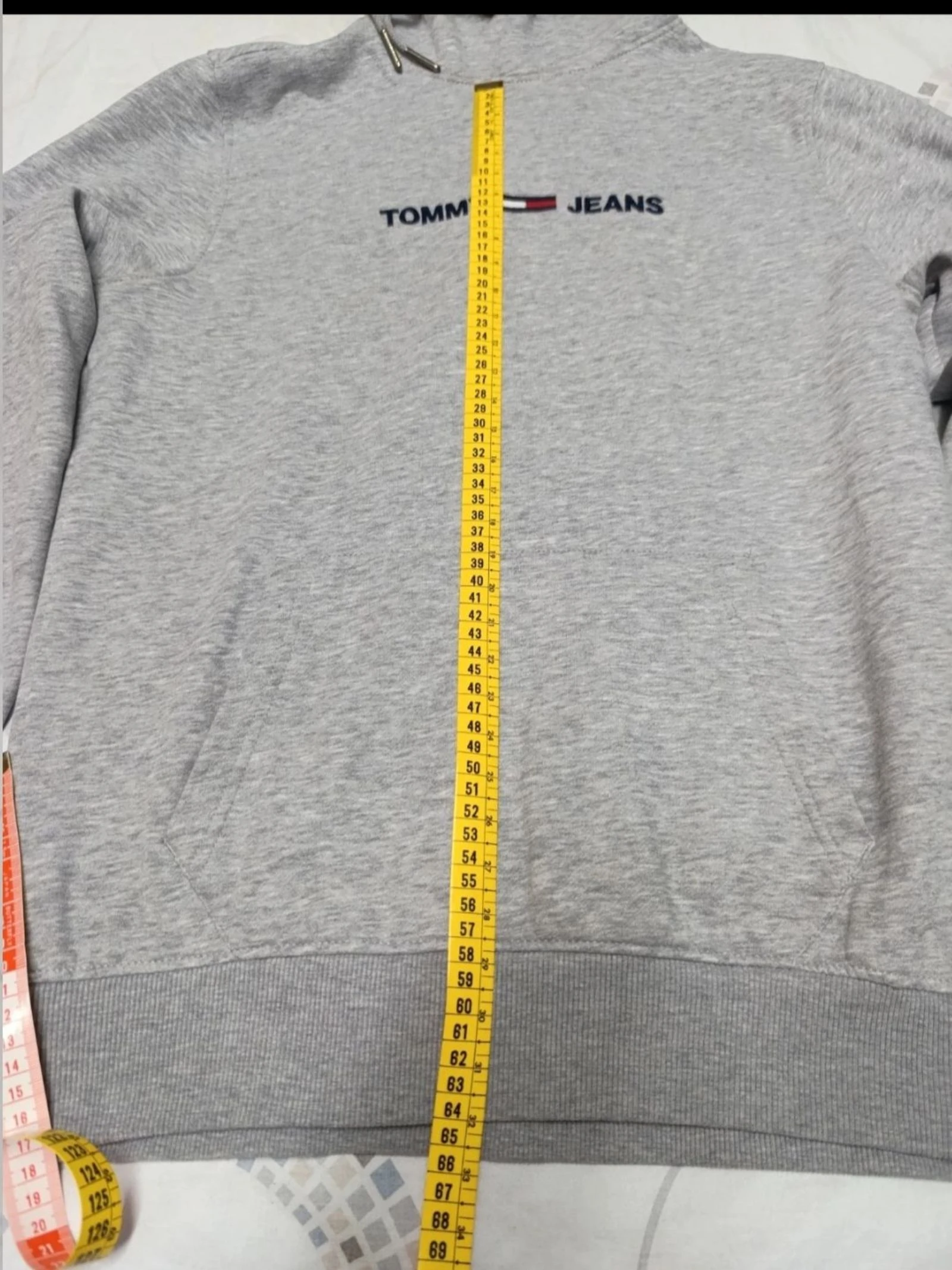 Grijze hoodie van Tommy Jeans maat M – photo 10